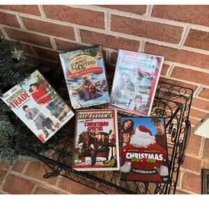 5 Christmas DVDs Christmas Trade/Do Over SwitchMas Emmett Otters Jug Band Dunham